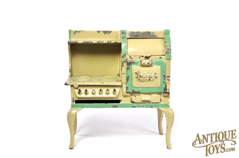 Arcade ca. 1934 Cast Iron Miniature Hotpoint Electric Stove <FONT COLOR="ff000">*SOLD*</font>
