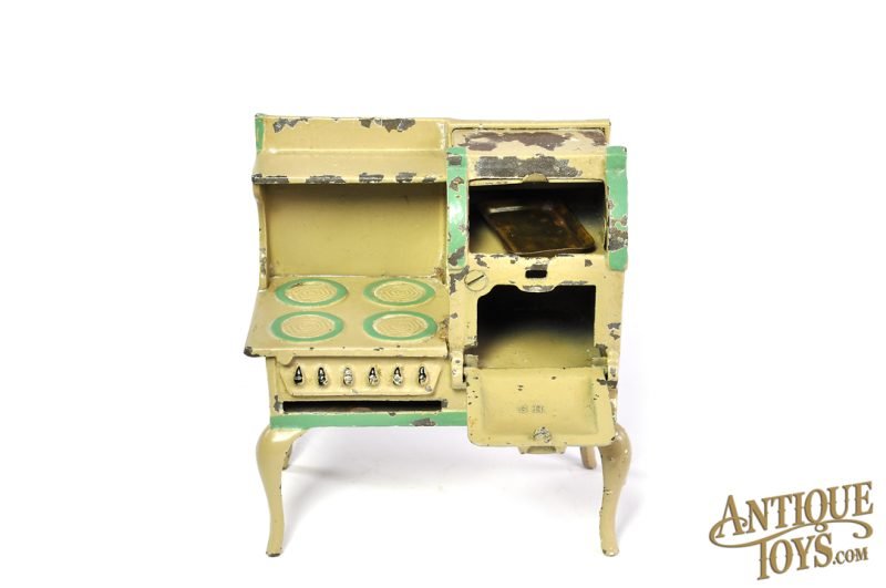 Arcade ca. 1934 Cast Iron Miniature Hotpoint Electric Stove <FONT COLOR="ff000">*SOLD*</font> - Image 3