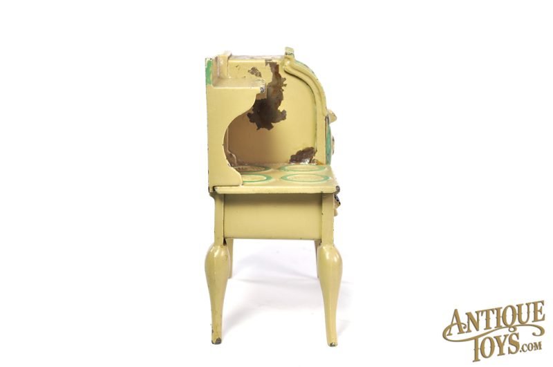 Arcade ca. 1934 Cast Iron Miniature Hotpoint Electric Stove <FONT COLOR="ff000">*SOLD*</font> - Image 6