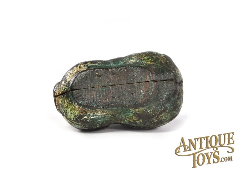 Unbranded Cast Iron Boy on Cabbage Still Penny Coin Bank <FONT COLOR="ff000 ">*RESEARCH ONGOING*</font> - Image 5