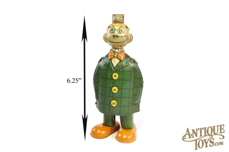 J. Chein ca. 1930's Tin Lithographed Windup No. 83 Happy Hooligan Walker <FONT COLOR="ff000 ">*SOLD*</font> - Image 7