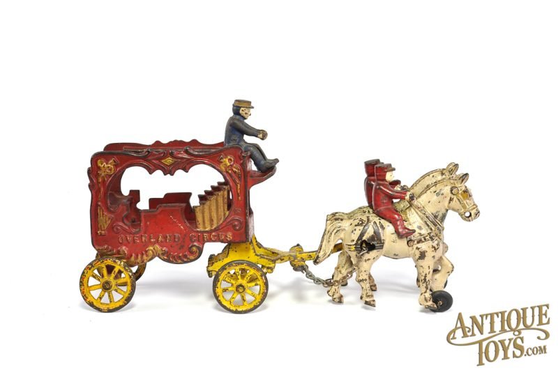 Kenton Cast Iron Overland Circus Horse Drawn Calliope <FONT COLOR="ff000 ">*SOLD*</font>