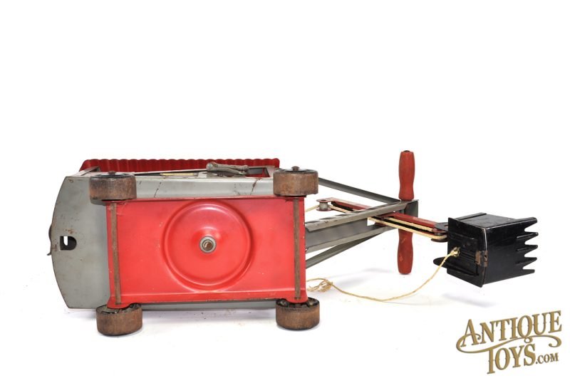 Keystone Pressed Steel Ride 'Em Steam Shovel & "Mike Mulligan and His Steam Shovel" Book <FONT COLOR="ff000 ">*SOLD*</font> - Image 9