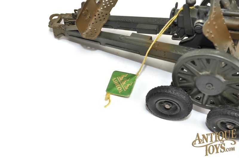 Lineol Tin Hand-Painted Heavy Field Howitzer Schwere Feldhaubitze Immergrün with Tag <FONT COLOR="ff000 ">*SOLD*</font> - Image 3