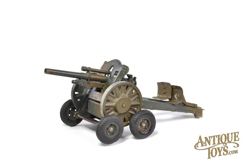 Lineol Tin Hand-Painted Heavy Field Howitzer Schwere Feldhaubitze Immergrün with Tag <FONT COLOR="ff000 ">*SOLD*</font> - Image 6