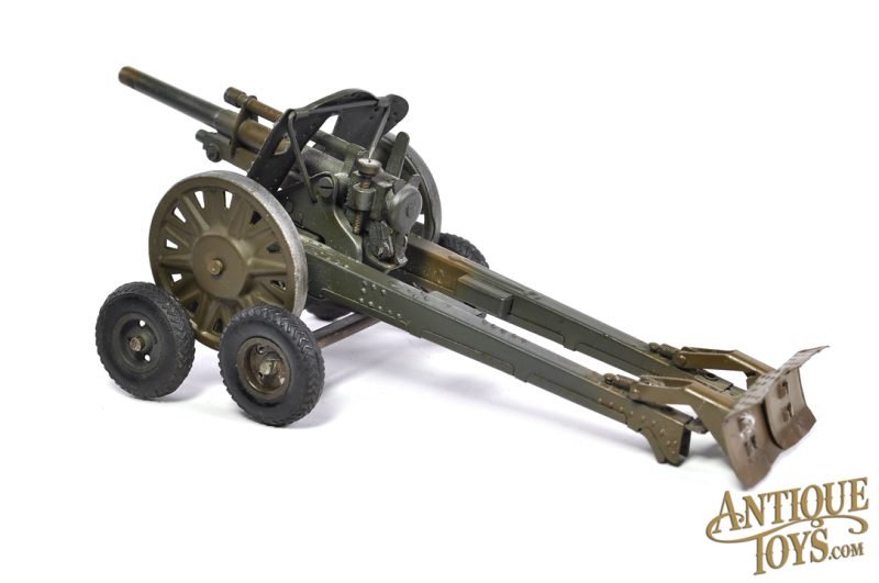 Lineol Tin Hand-Painted Heavy Field Howitzer Schwere Feldhaubitze Immergrün with Tag <FONT COLOR="ff000 ">*SOLD*</font> - Image 8