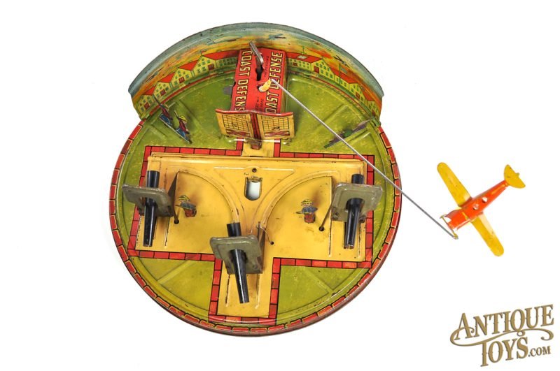 Marx Tin Lithographed Windup Coast Defense <FONT COLOR="ff000 ">*SOLD*</font> - Image 10