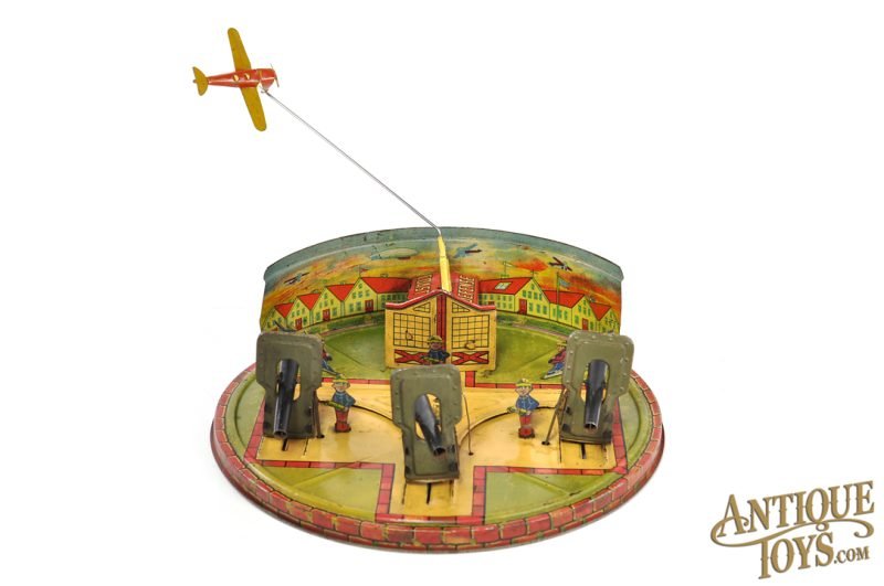 Marx Tin Lithographed Windup Coast Defense <FONT COLOR="ff000 ">*SOLD*</font> - Image 3