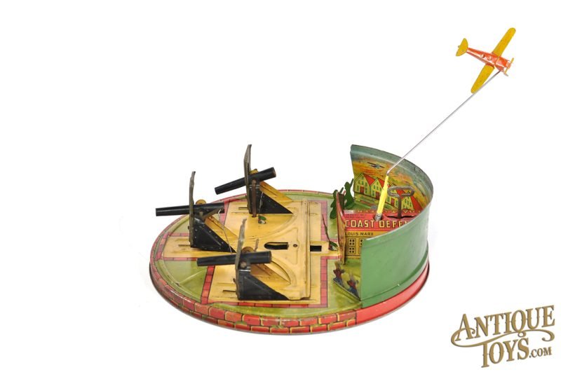 Marx Tin Lithographed Windup Coast Defense <FONT COLOR="ff000 ">*SOLD*</font> - Image 6