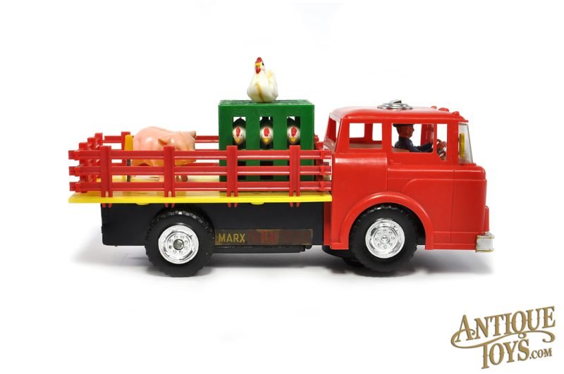 Marx Plastic Battery Operated Farm Truck <FONT COLOR="ff000 ">*SOLD*</font> - Image 2