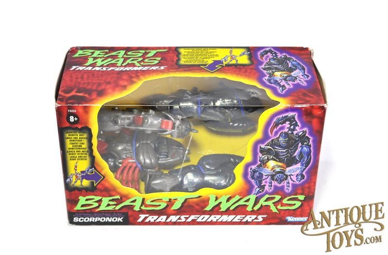 Kenner Transformers Beast Wars Predacon Scorponok Scorpion Robot Action Figure in Box for Sale