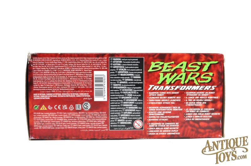 Kenner Transformers Beast Wars Predacon Scorponok Scorpion Robot Action Figure in Box for Sale - Image 6