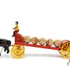 Wilkins Toy Co. ca. 1910 Cast Iron No. 147 City Dray Beer Barrel Wagon for Sale - Image 4