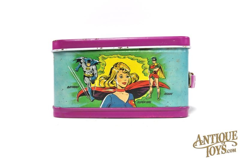Aladdin Industries Inc. Vintage ca. 1976 DC Comics Super Friends Lunchbox & Thermos for Sale - Image 5