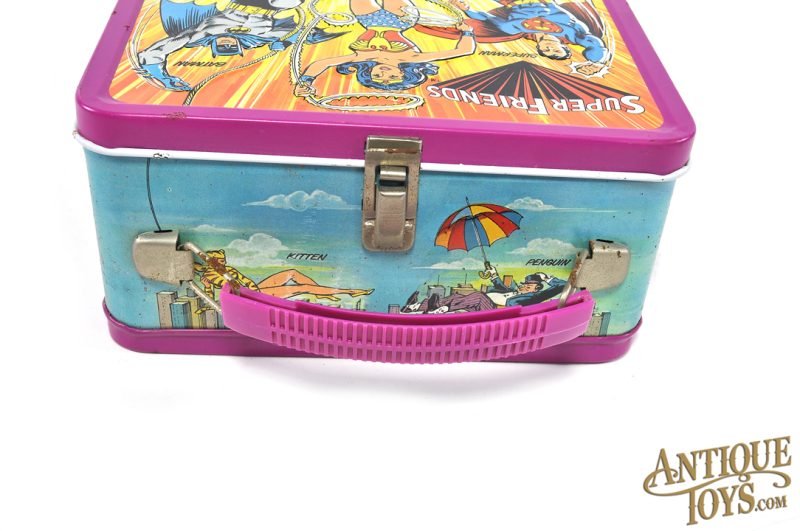 Aladdin Industries Inc. Vintage ca. 1976 DC Comics Super Friends Lunchbox & Thermos for Sale - Image 6