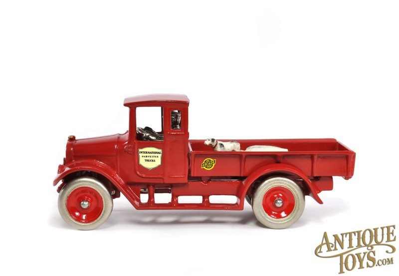 Arcade Cast Iron Red Baby International Harvester Pickup Truck for Sale <FONT COLOR="ff000 ">*SOLD*</font>