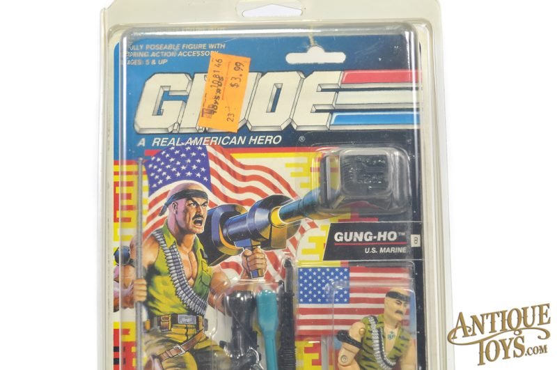 Hasbro 1991 G.I. Joe ARAH Gung-Ho 3.75" Action Figure Carded for Sale - Image 2