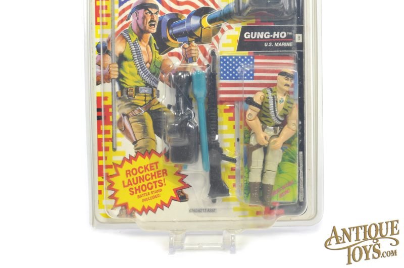 Hasbro 1991 G.I. Joe ARAH Gung-Ho 3.75" Action Figure Carded for Sale - Image 3