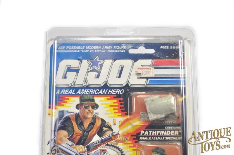 Hasbro 1989 G.I. Joe ARAH Pathfinder 3.75" Action Figure Carded for Sale - Image 2