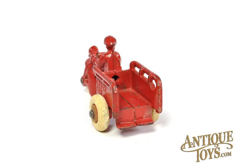 Hubley Toys Cast Iron Motorcycle Crash Car <FONT COLOR="ff000 ">*SOLD*</font> - Image 3