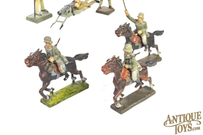 Lineol & Durso Hand-Painted WWII Soldiers & President Roosevelt Figure <FONT COLOR="ff000 ">*SOLD*</font> - Image 4
