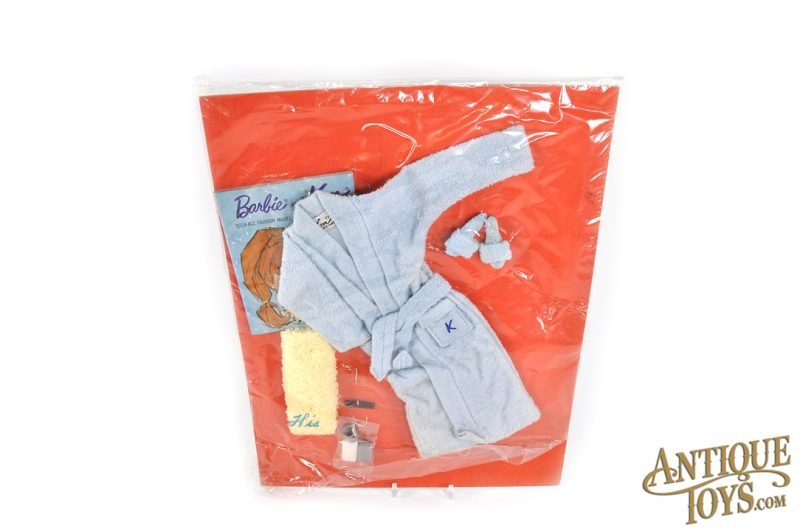Mattel Barbie and Ken ca. 1960s Black Label #784 Terry Togs Sleeper Set on Card for Sale - Image 2