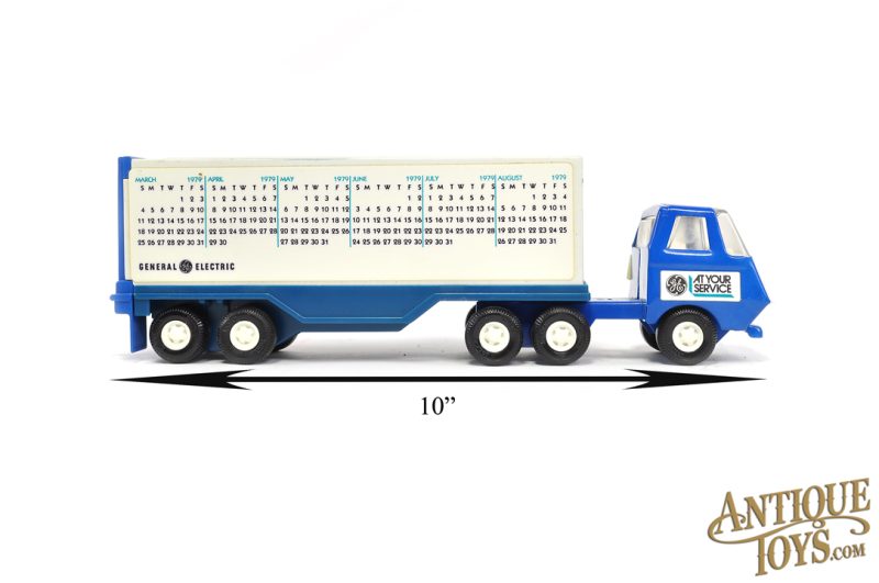 Tonka Pressed Steel Private Label 1979 GE General Electric Special Tiny Tonka Toy Semi Truck <FONT COLOR="ff000 ">*SOLD*</font> - Image 8