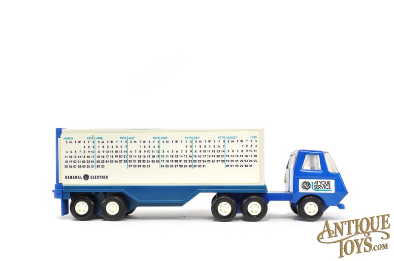 Tonka Pressed Steel Private Label 1979 GE General Electric Special Tiny Tonka Toy Semi Truck <FONT COLOR="ff000 ">*SOLD*</font> - Image 2