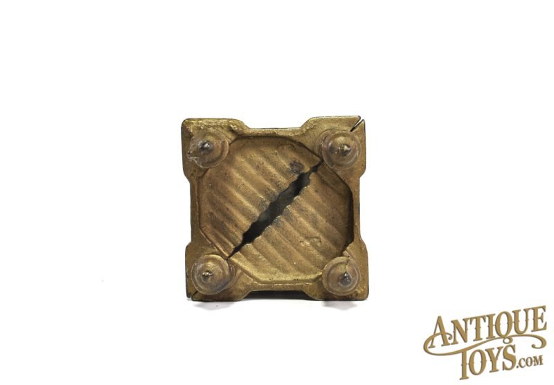 A.C. Williams ca. 1900-1931 Cast Iron Skyscraper Still Penny Coin Bank USB Pre-Lit 5.5" for Sale - Image 8