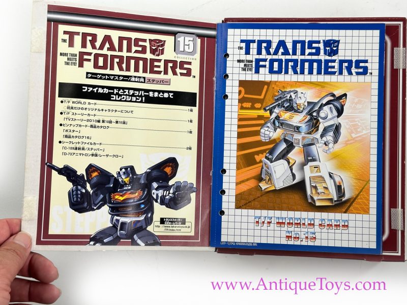 Takara Transformers Stepper 15 Collection <FONT COLOR="ff000">*SOLD*</font> - Image 6
