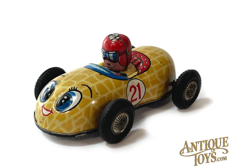 Frankonia Toys ca. 1969 Tin Lithographed Windup No. 21 "Peanut Racer" Japanese Toy <FONT COLOR="ff000 ">*SOLD*</font>