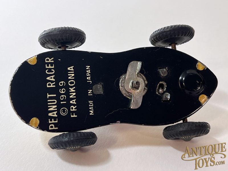 Frankonia Toys ca. 1969 Tin Lithographed Windup No. 21 "Peanut Racer" Japanese Toy <FONT COLOR="ff000 ">*SOLD*</font> - Image 5