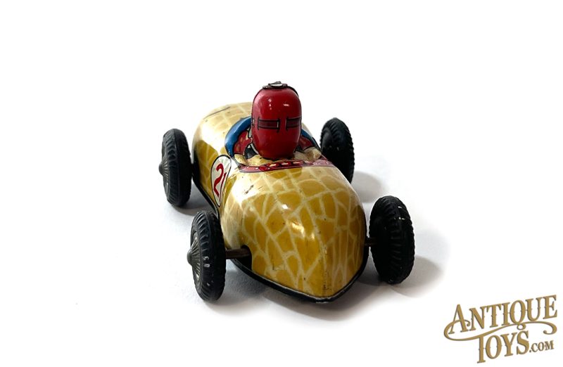Frankonia Toys ca. 1969 Tin Lithographed Windup No. 21 "Peanut Racer" Japanese Toy <FONT COLOR="ff000 ">*SOLD*</font> - Image 4