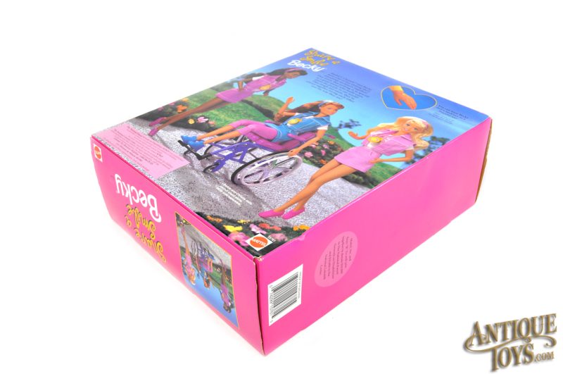 Mattel 1996 Barbie Special Edition Share a Smile Becky Wheelchair Barbie Sealed in Box for Sale - Image 4