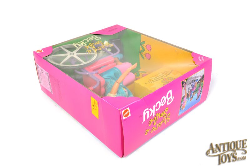 Mattel 1996 Barbie Special Edition Share a Smile Becky Wheelchair Barbie Sealed in Box for Sale - Image 3