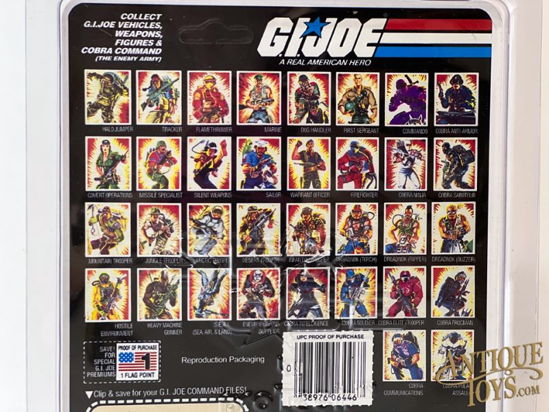 Black Major Custom G.I. Joe ARAH Commando Snake Eyes Purple Carded Unpunched <FONT COLOR="ff000">*SOLD*</font> - Image 4