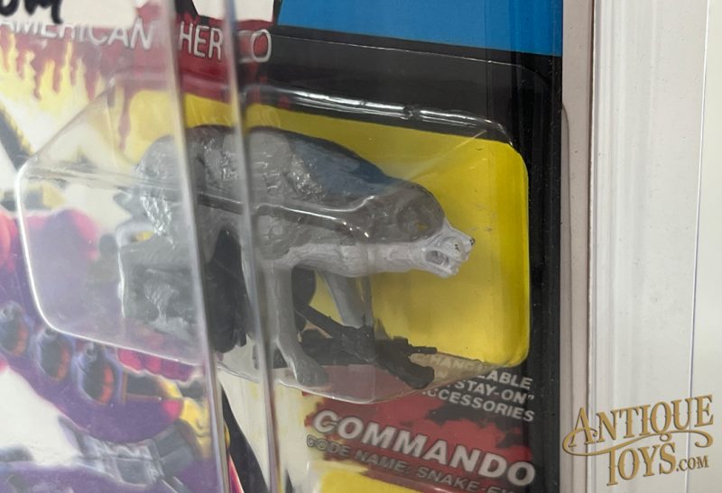 Black Major Custom G.I. Joe ARAH Commando Snake Eyes Purple Carded Unpunched <FONT COLOR="ff000">*SOLD*</font> - Image 7