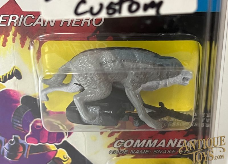 Black Major Custom G.I. Joe ARAH Commando Snake Eyes Purple Carded Unpunched <FONT COLOR="ff000">*SOLD*</font> - Image 8