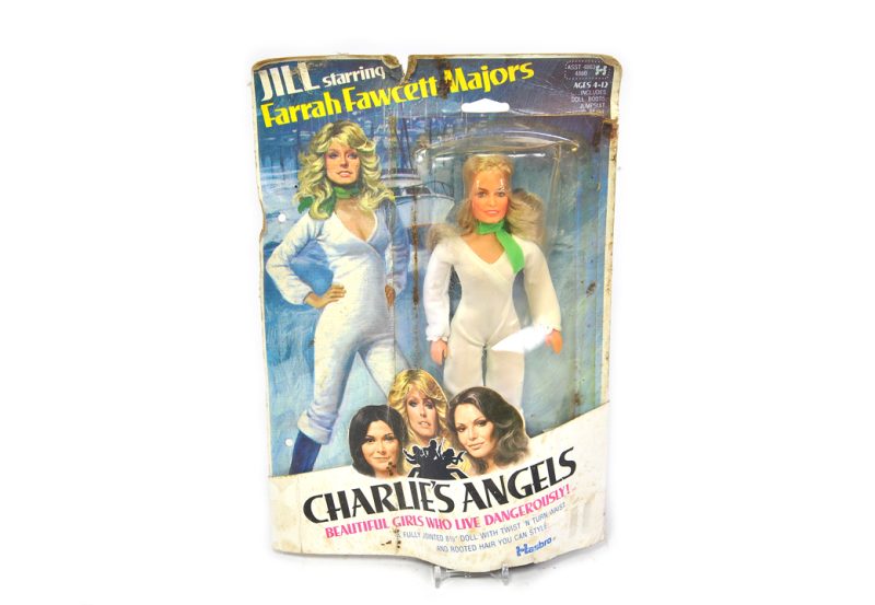 Hasbro 1977 Charlie's Angels 8.5" Dolls Farrah Fawcett-Majors, Kate Jackson, Jaclyn Smith Carded for Sale - Image 5