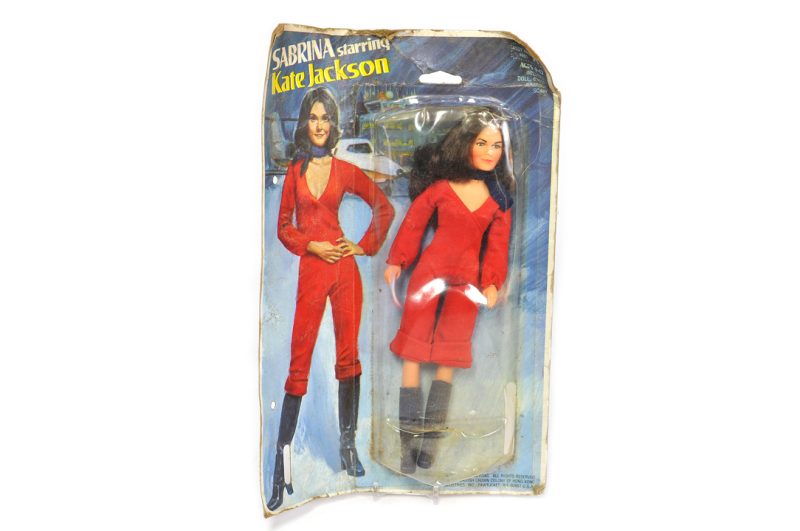 Hasbro 1977 Charlie's Angels 8.5" Dolls Farrah Fawcett-Majors, Kate Jackson, Jaclyn Smith Carded for Sale - Image 4