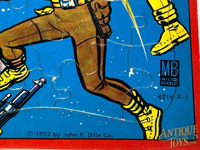 Milton Bradley Co. ca. 1950s John F. Dille Co. Buck Rogers Space-Themed Puzzle for Sale - Image 3