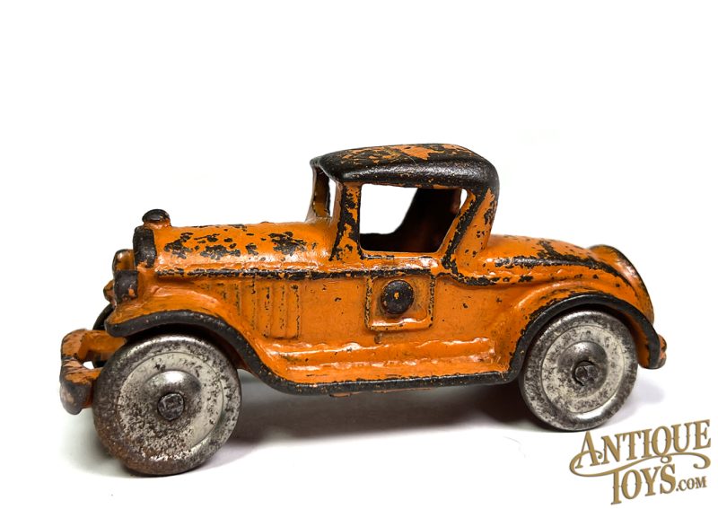 Dent Orange Cast Iron No. 641 Roadster 4.75" for Sale - Image 2