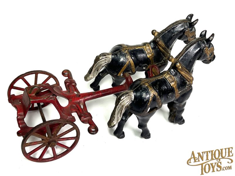 Kenton Green Cast Iron 5 Ton Horse Drawn Wagon for Sale - Image 7