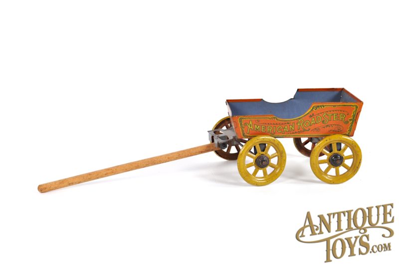 Early Strauss Tin Lithographed No. 430 New York American Roadster <FONT COLOR="ff000">*SOLD*</font>