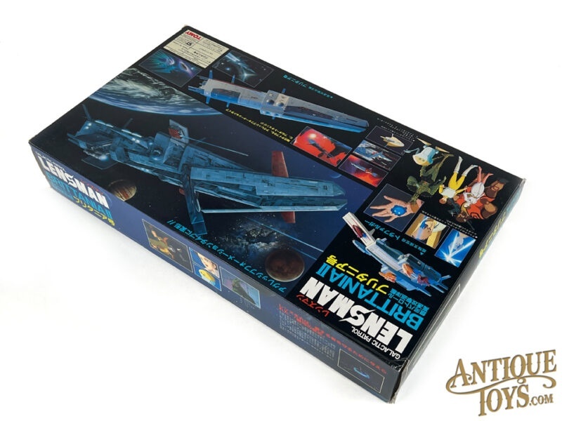 Tomy ca. 1980s Galactic Patrol Lensman Brittania II Space Cruiser in Box for Sale - Image 4