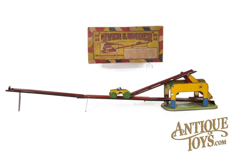 Wolverine Supply & Mfg. Pressed Steel Windup No. 28 "Over & Under" in Box <FONT COLOR="ff000 ">*SOLD*</font>