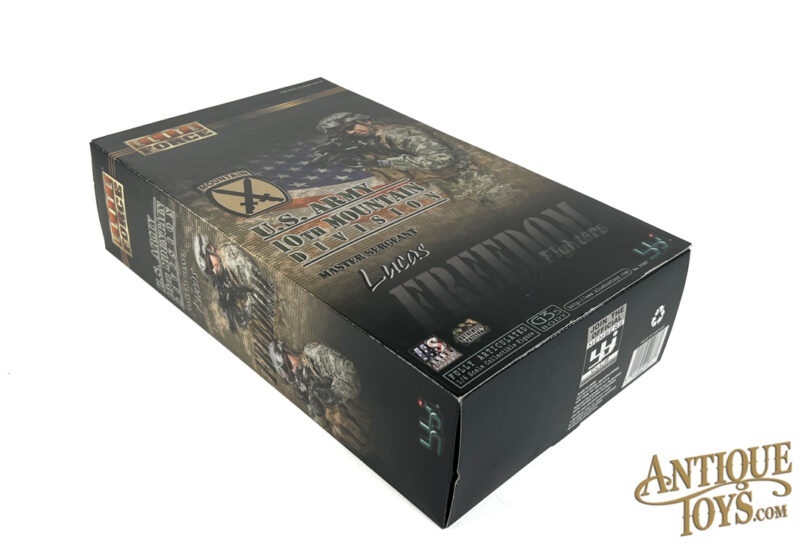 Blue Box International Elite Force US 10th Mountain Division Master Sergeant Lucas #21667 12” Action Figure in Box <FONT COLOR="ff000">*SOLD*</font> - Image 8