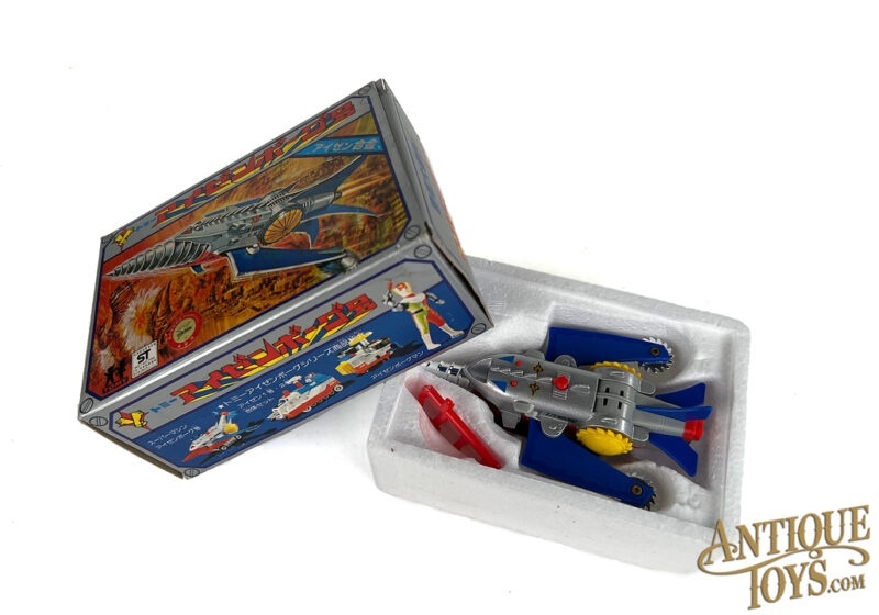 Tomy ca. 1980s Diecast Dinosaur War Izenborg/Eisenborg Chogokin in Box for Sale - Image 2