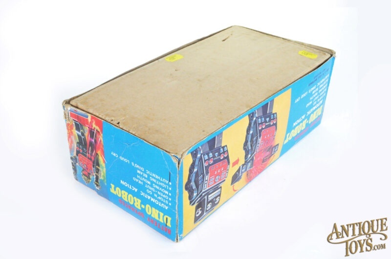 Horikawa (SH)Tin Lithographed Battery Op. "Dino-Robot" Japanese Toy in Box <FONT COLOR="ff000">*SOLD*</font> - Image 11