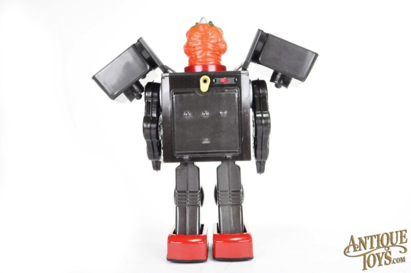 Horikawa (SH)Tin Lithographed Battery Op. "Dino-Robot" Japanese Toy in Box <FONT COLOR="ff000">*SOLD*</font> - Image 4